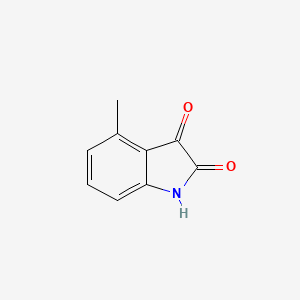 4-Methylisatin chemical structure (CAS 1128-44-5)
