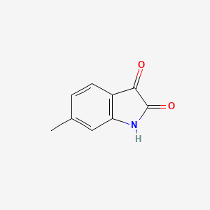 6-Methylindoline-2,3-dione chemical structure (CAS 1128-47-8)