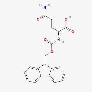 Fmoc-D-Glutamine chemical structure (CAS 112898-00-7)