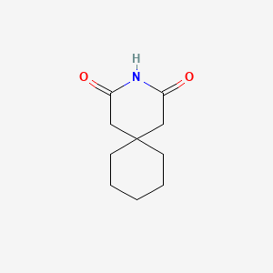 3,3-Pentamethylene glutarimide chemical structure (CAS 1130-32-1)