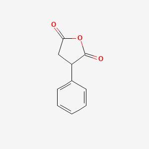 3-Phenyldihydrofuran-2,5-dione chemical structure (CAS 1131-15-3)