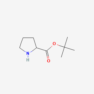 tert-Butyl pyrrolidine-2-carboxylate chemical structure (CAS 113131-45-6)
