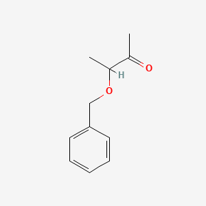 3-(Benzyloxy)butan-2-one chemical structure (CAS 113133-46-3)