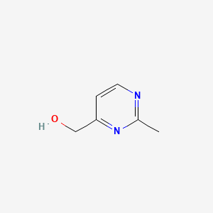 (2-Methylpyrimidin-4-yl)methanol chemical structure (CAS 1131605-06-5)