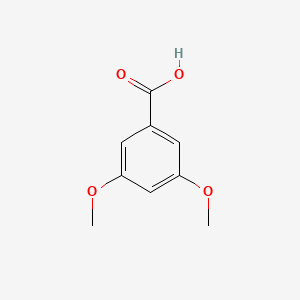 3,5-Dimethoxybenzoic acid chemical structure (CAS 1132-21-4)