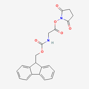 Fmoc-Gly-OSu chemical structure (CAS 113484-74-5)