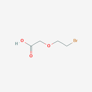 2-(2-Bromoethoxy)acetic acid chemical structure (CAS 1135131-50-8)