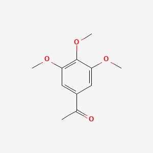 3',4',5'-Trimethoxyacetophenone chemical structure (CAS 1136-86-3)