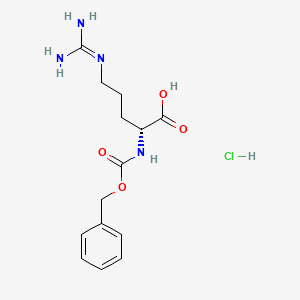 Z-D-Arg-OH.HCl chemical structure (CAS 113712-05-3)