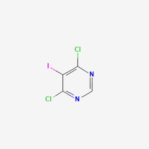 4,6-Dichloro-5-iodopyrimidine chemical structure (CAS 1137576-38-5)