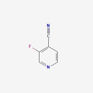 3-Fluoro-4-cyanopyridine chemical structure (CAS 113770-88-0)