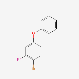 1-Bromo-2-fluoro-4-phenoxybenzene chemical structure (CAS 1138557-58-0)