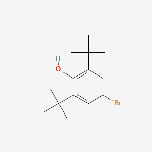 4-Bromo-2,6-di-tert-butylphenol chemical structure (CAS 1139-52-2)