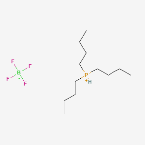 Tributylphosphonium tetrafluoroborate chemical structure (CAS 113978-91-9)
