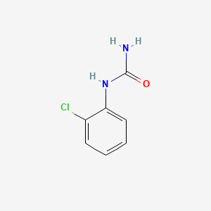 1-(2-Chlorophenyl)urea chemical structure (CAS 114-38-5)
