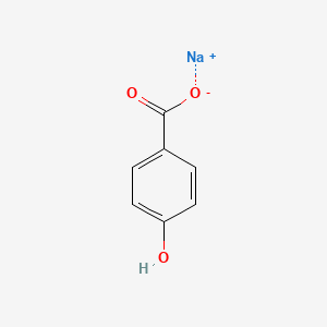Sodium 4-hydroxybenzoate chemical structure (CAS 114-63-6)