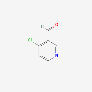 4-Chloronicotinaldehyde chemical structure (CAS 114077-82-6)