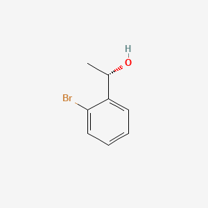 (S)-1-(2-Bromophenyl)ethanol chemical structure (CAS 114446-55-8)