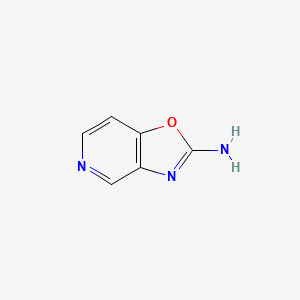 Oxazolo[4,5-c]pyridin-2-amine chemical structure (CAS 114498-55-4)