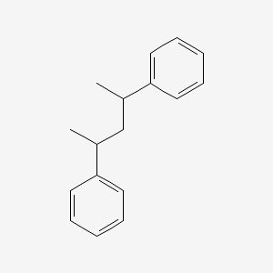 Pentane-2,4-diyldibenzene chemical structure (CAS 1145-23-9)