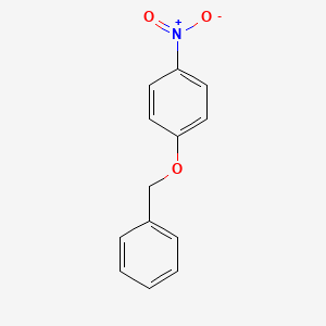 1-Benzyloxy-4-nitrobenzene chemical structure (CAS 1145-76-2)