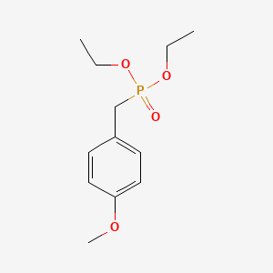 Diethyl 4-methoxybenzylphosphonate chemical structure (CAS 1145-93-3)