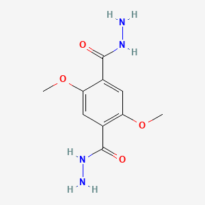 2,5-Dimethoxyterephthalohydrazide chemical structure (CAS 114503-42-3)
