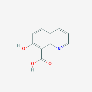 7-Hydroxyquinoline-8-carboxylic acid chemical structure (CAS 1146298-53-4)
