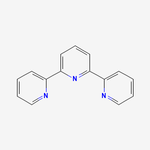 2,2':6',2''-Terpyridine chemical structure (CAS 1148-79-4)
