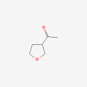 1-(Oxolan-3-yl)ethan-1-one chemical structure (CAS 114932-86-4)