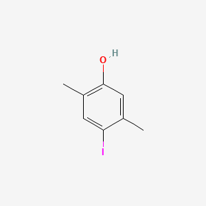 2,5-Dimethyl-4-iodophenol chemical structure (CAS 114971-53-8)