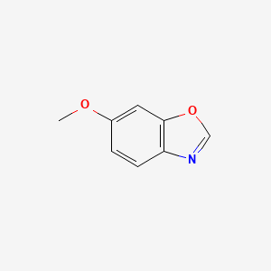 6-Methoxybenzo[d]oxazole chemical structure (CAS 114980-26-6)