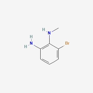 6-Bromo-N1-methylbenzene-1,2-diamine chemical structure (CAS 1150102-47-8)