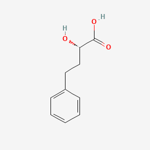 (S)-2-Hydroxy-4-phenylbutyric acid chemical structure (CAS 115016-95-0)