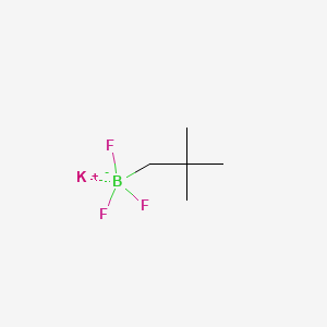 Potassium trifluoro(neopentyl)borate chemical structure (CAS 1150655-02-9)