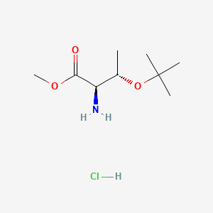 H-D-Thr(tBu)-OMe.HCl chemical structure (CAS 115141-43-0)