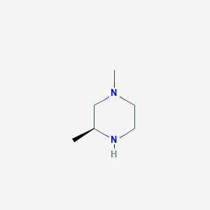 (S)-1,3-Dimethylpiperazine chemical structure (CAS 1152367-80-0)