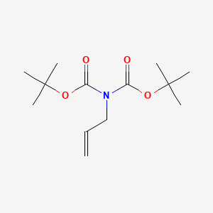 N,N-Bis-Boc-N-allylamine chemical structure (CAS 115269-99-3)
