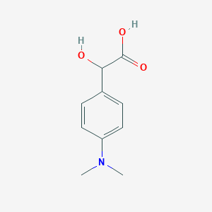 2-(4-(Dimethylamino)phenyl)-2-hydroxyacetic acid chemical structure (CAS 115282-41-2)