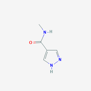 N-Methylpyrazole-4-carboxamide chemical structure (CAS 1154383-52-4)