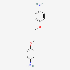 4,4'-((2,2-Dimethylpropane-1,3-diyl)bis(oxy))dianiline chemical structure (CAS 115570-52-0)