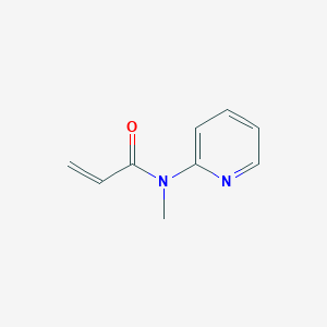 N-Methyl-N-(2-pyridyl)acrylamide chemical structure (CAS 1156926-11-2)