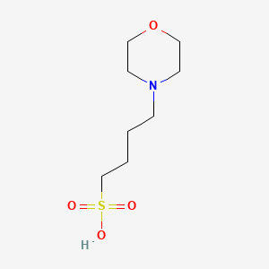 4-Morpholinobutane-1-sulfonic acid chemical structure (CAS 115724-21-5)