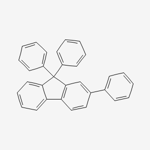 2,9,9-Triphenyl-9H-fluorene chemical structure (CAS 1158844-76-8)