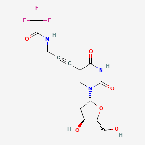 TFA-ap-dU chemical structure (CAS 115899-40-6)