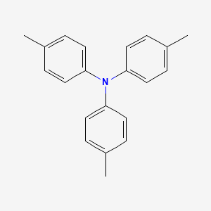 Tri-p-tolylamine chemical structure (CAS 1159-53-1)
