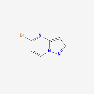5-Bromopyrazolo[1,5-a]pyrimidine chemical structure (CAS 1159981-95-9)