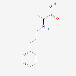 (3-Phenylpropyl)-L-alanine chemical structure (CAS 1160927-94-5)
