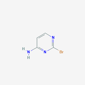 4-Amino-2-bromopyrimidine chemical structure (CAS 1160994-71-7)