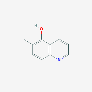 6-Methylquinolin-5-ol chemical structure (CAS 116529-84-1)